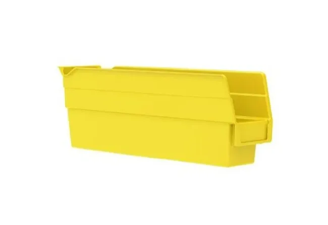 Akro-Mils - 30110YELLO - Shelf Bin Yellow Industrial Grade Polymers 2-3/4 X 4 X 11-5/8 Inch