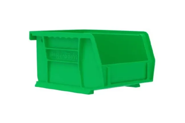 Akro-Mils - Akrobins - 30220GREEN - Storage Bin Akrobins Green Plastic 3 X 4-1/8 X 7-3/8 Inch