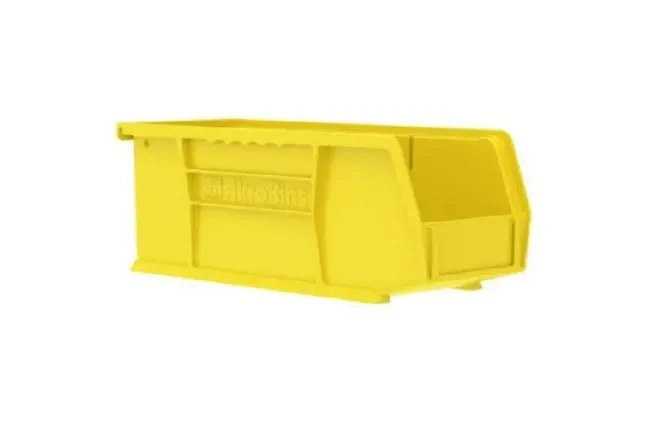 Akro-Mils - Akrobins - 30224YELLO - Storage Bin Akrobins Yellow Plastic 4 X 4-1/8 X 10-7/8 Inch