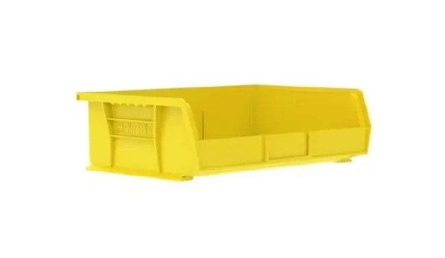 Akro-Mils - Akrobins - 30255YELLO - Storage Bin Akrobins Yellow Plastic 5 X 10-7/8 X 16-1/2 Inch