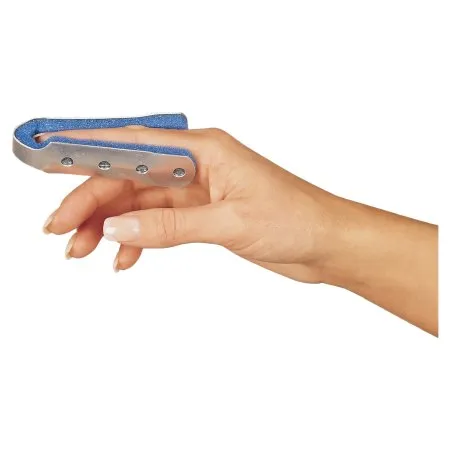 DeRoyal - 9111-04 - Finger Splint Small Without Fastening Silver