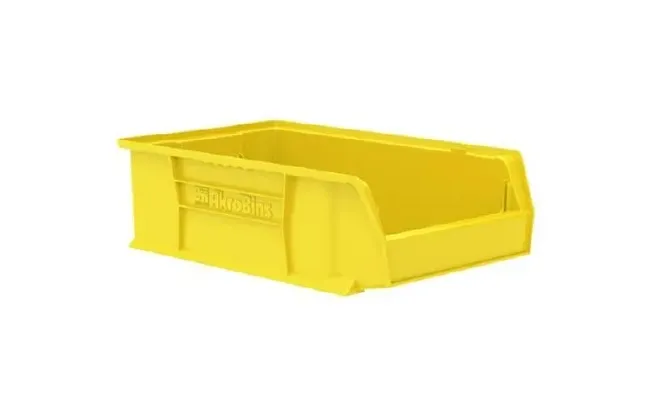 Akro-Mils - AkroBins Super-Size - 30280YELLO - Storage Bin Akrobins Super-size Yellow Plastic 6 X 12-3/8 X 20 Inch