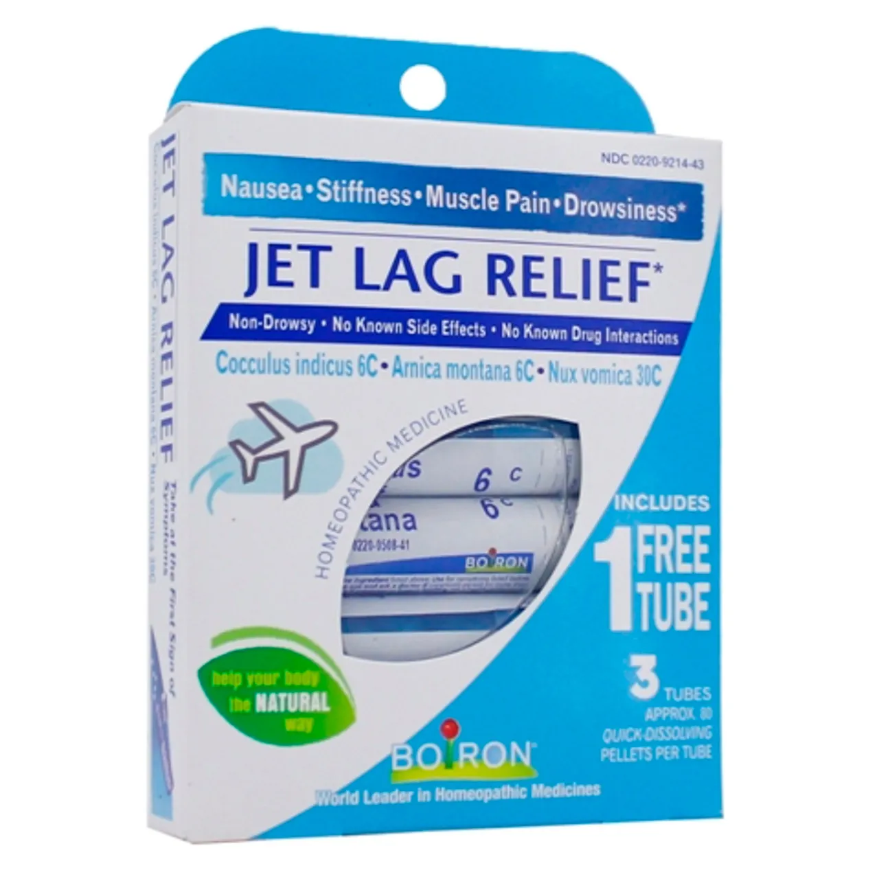 Boiron - 306969214435 - Jet Lag Relief Bonus Care Pack