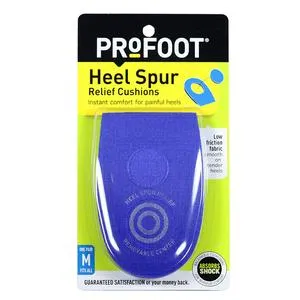 Profoot - 842849 - PROFOOT Heel Spur Relief Cushions For Men, Pair