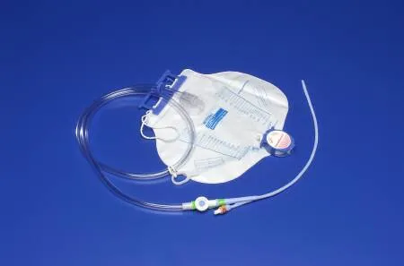 Cardinal - Dover - 8949- - Indwelling Catheter Tray  Foley 16 Fr. 5 cc Balloon Silicone