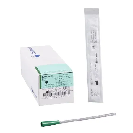 Coloplast - Self-Cath - From: 210 To: 240 - Self Cath Urethral Catheter Self Cath Straight Tip Uncoated PVC 14 Fr. 6 Inch