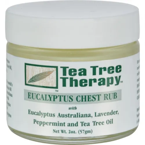 Tea Tree Therapy - 333724 - Eucalyptus Chest Rub Eucalyptus Australiana Lavender Peppermint and Tea Tree Oil