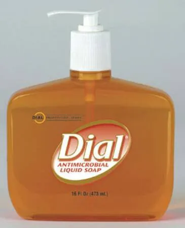 Lagasse - Dial Gold - DIA80790CT -  Antimicrobial Soap  Liquid 16 oz. Pump Bottle Scented