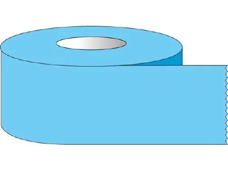 Shamrock Scientific - ST-12-6 - Blank Label Tape Multipurpose Label Blue 1/2 X 500 Inch