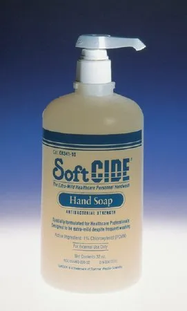 Erie Scientific - 21016-06-001 - SoftCIDE Antimicrobial Soap SoftCIDE Liquid 16 oz. Pump Bottle Unscented