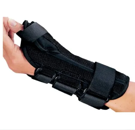 DJO DJOrthopedics - 79-87305 - DJO ProCare ComfortFORM Wrist Brace with Abducted Thumb ProCare ComfortFORM Aluminum / Foam / Spandex / Plastic Right Hand Black Medium