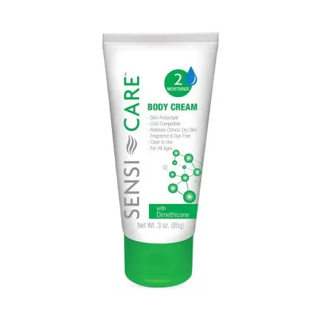 Medline - Sensi-Care - 324403 - Sensi Care Hand and Body Moisturizer Sensi Care 3 oz. Tube Unscented Cream