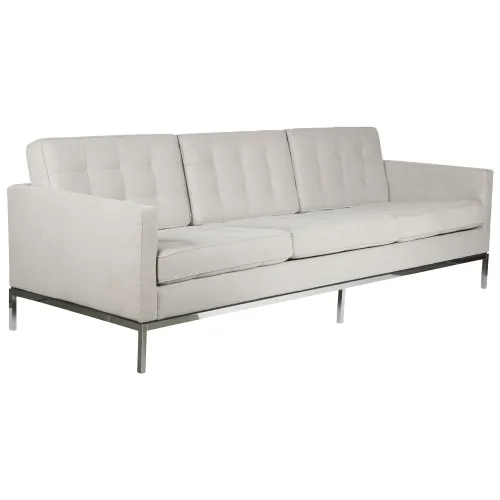 Clinton Industries - From: 3600-24 To: 3600-27 - Chrome leg couch