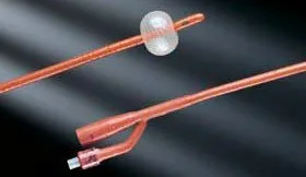 Bard - 0196SI20 - Foley Catheter Bardex I.c. 2-way Standard Tip 5 Cc Balloon 20 Fr. Red Rubber