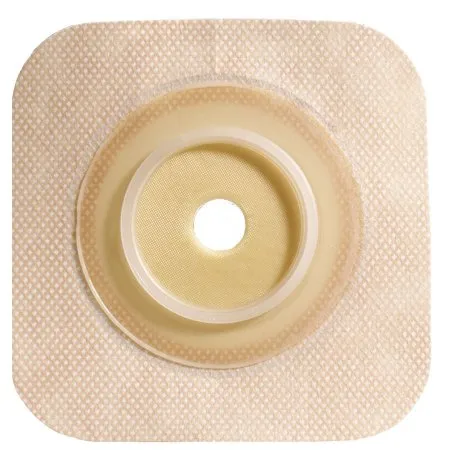 Convatec - Sur-Fit Natura - 401906 - Sur Fit Natura Ostomy Barrier Sur Fit Natura Trim to Fit  Standard Wear Stomahesive Without Tape 100 mm Flange Sur Fit Natura System Hydrocolloid 2 5/8 to 3 1/2 Inch Opening 6 X 6 Inch