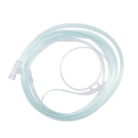 Sun Med - Salter-Style - 4707-7-7-25 - ETCO2 Nasal Sampling Cannula with O2 Delivery With Oxygen Delivery Salter-Style Adult Curved Prong / NonFlared Tip