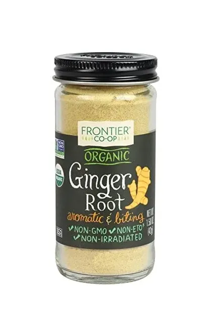 Frontier Bulk - 369 - Frontier Bulk Ginger Root (Non-Sulfited), Cut & Sifted, 1 lb. package
