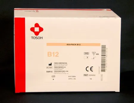 Tosoh Bioscience - AIA-Pack - 020293 - Reagent AIA-Pack General Chemistry Vitamin B12 For Tosoh Automated Immunoassay Analyzers 200 Tests 20 Cups X 10 Trays