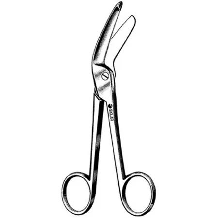 Sklar - 11-1297 - Utility Scissors Sklar Hercules 7-1/2 Inch Length Or Grade Stainless Steel Finger Ring Handle Blunt Tip / Blunt Tip
