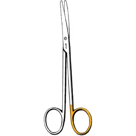 Sklar - 15-3571 - Dissecting Scissors Sklarcut Metzenbaum-lahey 4-1/2 Inch Length Or Grade Stainless Steel Nonsterile Finger Ring Handle Curved Blunt Tip / Blunt Tip