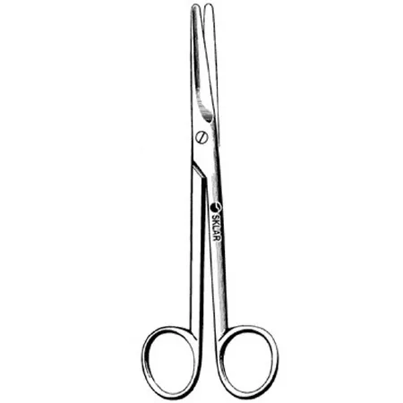 Sklar - 55-8711 - Dissecting Scissors Sklar Mayo-harrington 11 Inch Length Or Grade Stainless Steel Nonsterile Finger Ring Handle Straight Blunt Tip / Blunt Tip