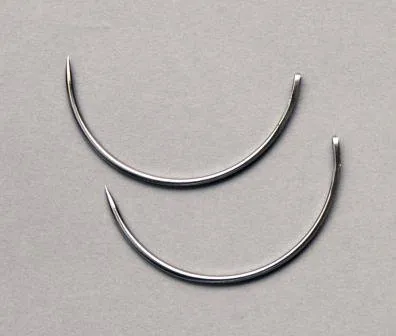 Aspen Surgical Products - Richard-Allan - 216704 - Taper Point Suture Needle Richard-allan 1.260 Inch Length Mayo Catgut Type Size 4 Needle Single Use