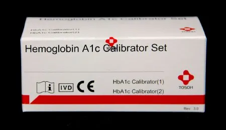 Tosoh Bioscience - 018767 - Calibrator Set Hemoglobin A1c (HbA1c) 5 X 4 mL For use with G8 Automated HPLC Analyzer