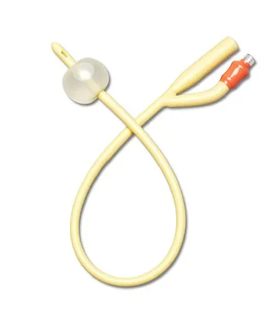 Medline - Dynd11706 - Foley Catheter Medline 2-Way Standard Tip 3 Cc Balloon 6 Fr. Silicone Coated Latex
