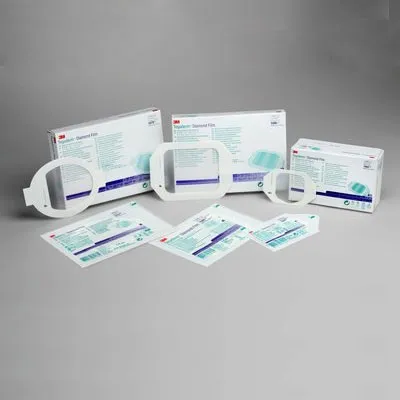 3M - 1679 - Transparent Film Dressing 3m™ Tegaderm™ Diamond 4 X 4 1/2 Inch Frame Style Delivery With Label Sterile