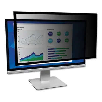 3M Comm - MMMPF220W1F - Framed Desktop Monitor Privacy Filter, For Widescreen 21.5"-22" Lcd/21" Crt 16:10