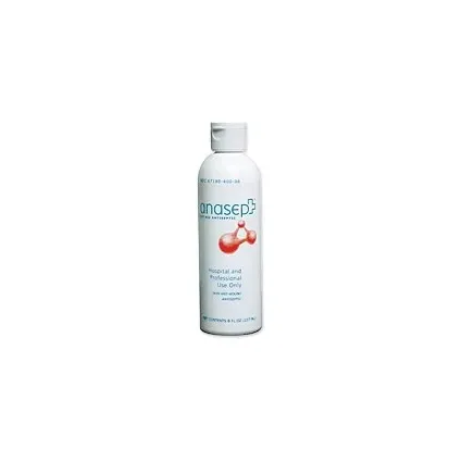 Argentum Medical - Anasept - 4008C - Anasept Antimicrobial Wound Cleanser 8 oz. Dispensing Cap, Rapid action, Environment friendly