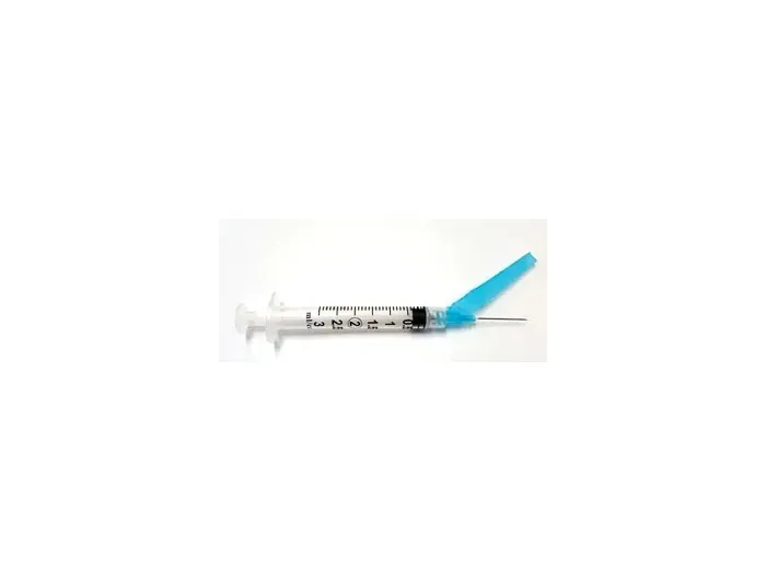 Exel - 27101 - Safety Syringe -3 mL- w- Safety Needle -23G x 1"- 50-bx 8 bx-cs