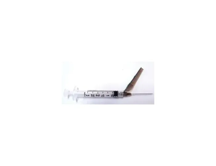 Exel - 27104 - Safety Syringe -3 mL- w- Safety Needle -22G x 11-2"- 50-bx 8 bx-cs