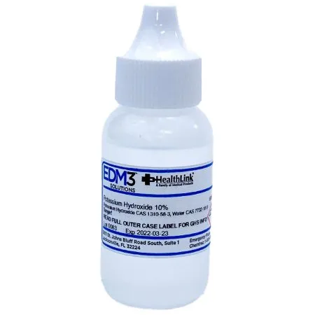 EDM 3 - 1815 - Histology Reagent Potassium Hydroxide ACS Grade 10% 30 mL