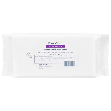 Donovan Industries - DawnMist - AW4746 -  Personal Wipe  Soft Pack Aloe / Lanolin Fresh Scent 64 Count