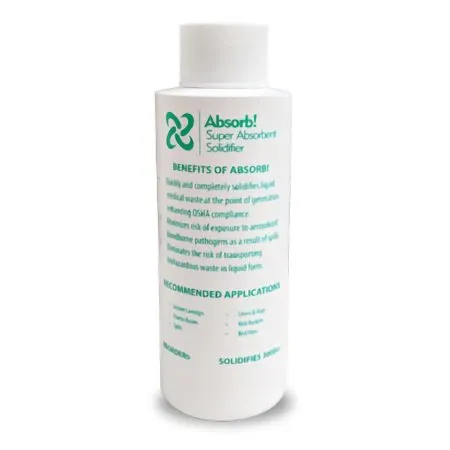 Northfield - Absorb! - A1200 -  Spill Control Solidifier  1 200 cc Bottle 23.5 oz.