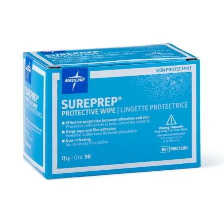 Medline - Sureprep - MSC1500 -  Skin Protectant Wipe,1.00 ML