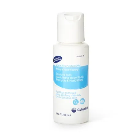 Coloplast - Gentle Rain - 7230 -  Extra Mild Sensitive Skin, Moisturizing Body Wash, Shampoo & Hand Wash 2 Fl Oz (59 Ml)