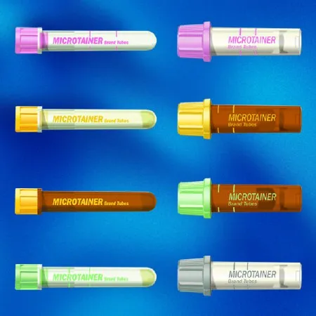 Bd Becton Dickinson - 365967 - Bd Microtainer Sst Bd Microtainer Sst Capillary Blood Collection Tube Serum Tube Clot Activator / Separator Gel Additive 15.3 X 46 Mm 400 Μl To 600 Μl Gold Bd Microgard Closure Plastic Tube