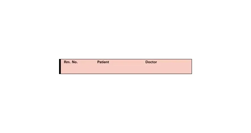Precision Dynamics - Timemed - N-5-4 - Pre-printed Label Timemed Advisory Label Pink Paper Room No. Patient_doctor_ Black Patient Information 1/2 X 1 Inch