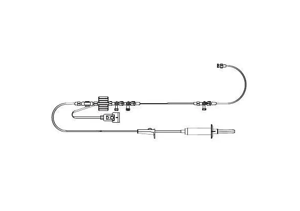 Icu Medical - 425000402 - Endocavity Transducer 60 Inch Primary Tubing  12 Inch Extension Tubing  3 ml / Hr Squeeze Flush Device  Single Line  Microdrip Chamber  Disposable Transducer  3 Way Stopcock  Bonded Double Sampling Stopcock