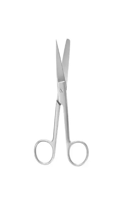 McKesson - McKesson Argent - 43-1-272 - Operating Scissors McKesson Argent 5-1/2 Inch Length Surgical Grade Stainless Steel Finger Ring Handle Straight Sharp Tip / Blunt Tip