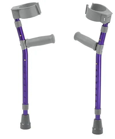 Fabrication Enterprises - From: 43-2067B To: 43-2067R - Pediatric forearm crutches