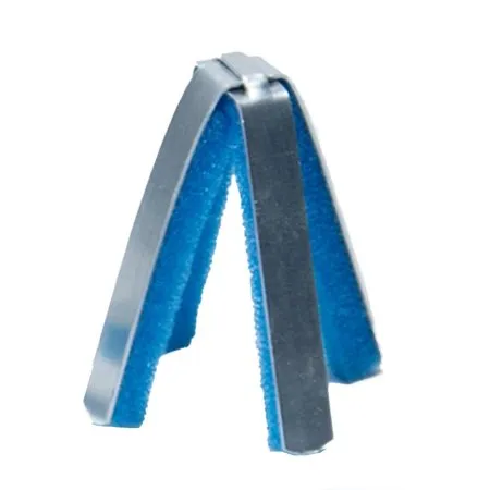 Hartmann - AlumaFoam - 67330000 -  Finger Protector Splint  Adult Medium Foldable Tabs Finger Silver / White