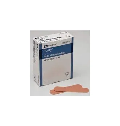Cardinal - Curity - 44103- - Adhesive Strip  3/4 X 3 Inch Plastic Rectangle Neon Sterile