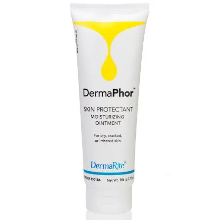 DermaRite  - DermaPhor - 00184 - Industries  Skin Protectant  3.75 oz. Tube Unscented Ointment