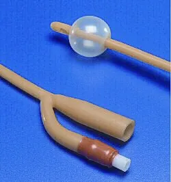 Cardinal - Dover - 402716 -  Foley Catheter  2 Way Standard Tip 5 cc Balloon 16 Fr. Silicone Elastomer Coated Latex