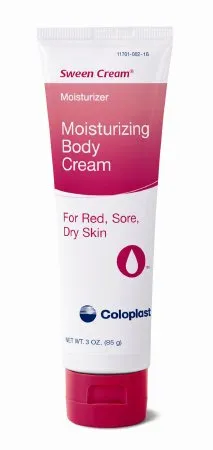Coloplast - Sween Cream - 7067 -  Hand and Body Moisturizer  3 oz. Tube Scented Cream CHG Compatible