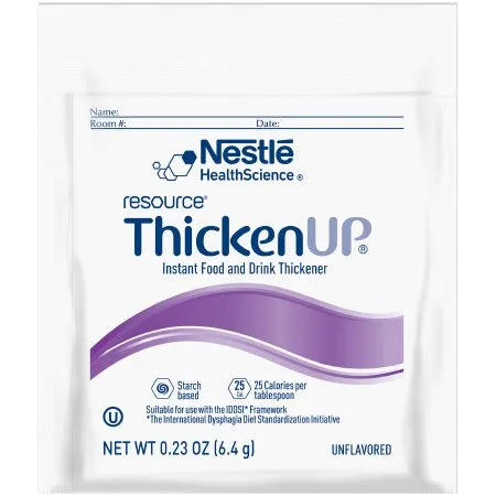Nestle - Resource Thickenup - 10043900225408 - Food and Beverage Thickener Resource Thickenup 6.4 Gram Individual Packet Unflavored Powder IDDSI Level 0 Thin