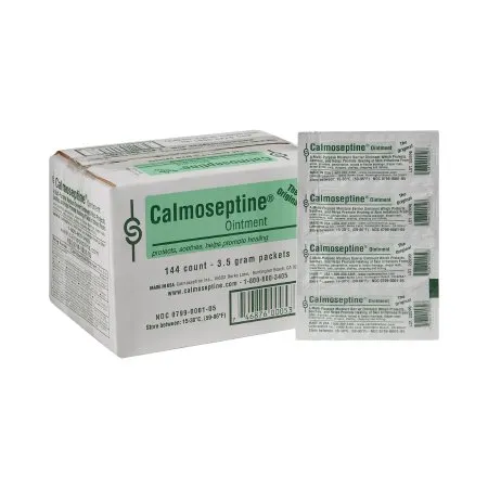 Calmoseptine - 00799000105 - Skin Protectant 0.125 oz. Individual Packet Scented Ointment